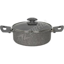 3 Adet Mehtap Granit Tencere 22 cm 024055