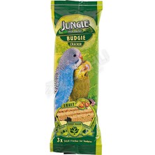 4 Adet Jungle Meyveli Muhabbet Kuşu Krakeri 3 Lü