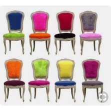 3A Mobilya Rainbow Klasik Oymalı Sandalye