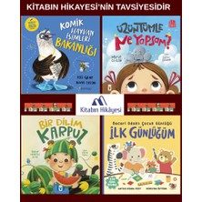 Uçan Kitap 1.sınıf- Ilk Günlüğüm Beceri Odaklı Çocuk Günlüğü, Bir Dilim Karpuz, Üzüntümle Ne Yapsam, Komik Hayvan Isimleri Bakanlığı(4kitap)