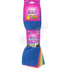 2 Adet Parex Trend Mikrofiber Temizlik Bezi 4'lü Açık