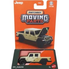Matchbox Moving Parts Jeep Gladiator Açılır Kaput Detaylı Model Araba 1:64