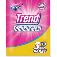 2 Adet Parex Trend Temizlik Bezi 3'lü
