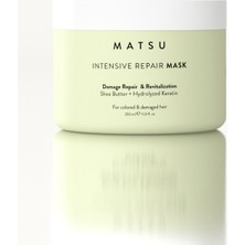 Matsu Intensive Repair Saç Maskesi 350 ml | Yıpranmış Saçlar İçin Onarım