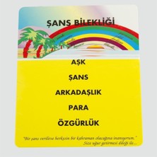 Zero Land Cosmotex 5li Şans Bileklik Kartı 200 Adet-Sarı