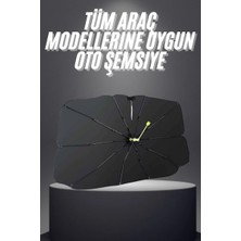Zenvia Yeni Nesil Tüm Araç Modellerine Uygun Oto Şemsiye Katlanabilir Uv Işınlarına Karşı