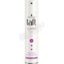 4 Adet Taft Saç Spreyi Classic 250 ml