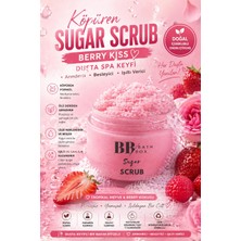 Bath Box Berry Kiss Köpüren Şeker Scrub,selülit Görünümünü Azaltan Doğal Peeling 160 gr