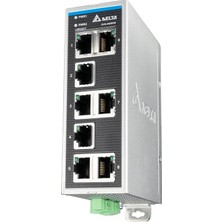 Delta DVS-008R00 ,ray Tip 24VDC 8-Port 100-MBIT Ethernet Hub