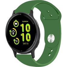 Tagomoon Garmin Vivoactive 5 ile Uyumlu Kordon Yumuşak Dokulu Esnek Jel Silikon Kayış