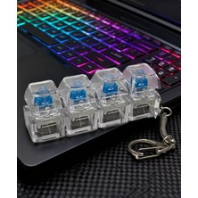 Mahi Max Işıklı Klavye Tuşlu Anahtarlık Stres Click Sesli