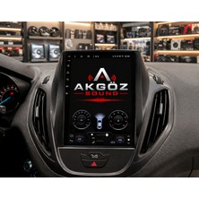 GÖZA-X Ford Courıer Tesla Çerçevesi 9.7 Inç Soketleri Içinde