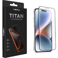 Hobimtek Titan Clear Apple iPhone Ekran Koruyucu 9h Temperli Cam iPhone 17/16/15/14/13/12/11 Tüm Modeller Için Hd Ekran Koruyucu Darbelere Dayanıklı Premium