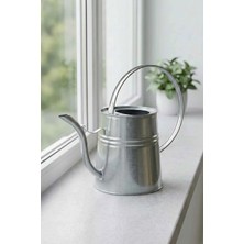 Desen Dekorasyon Sophia 2 Litre Metal Çiçek Saksı Sulama Kabı Galvaniz - Modern Dekoratif Çok Amaçlı Sulak