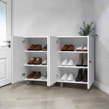 Zerka Concept Atlas Çok Amaçlı Mutfak Banyo Ayakkabılık Dolabı 137 cm