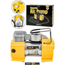 Assur 12V Çakmaklık Girişli 150 Psi Mini Hava Kompresörü