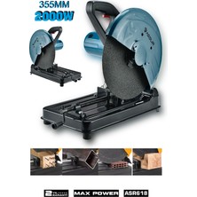 Assur 2000W Bakır Sargılı Metal Şanzıman 355 Mm Profil Metal Kesme Makinesi