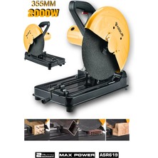Assur 2000W Bakır Sargılı Metal Şanzıman 355 Mm Profil Metal Kesme Makinesi