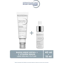 Bioderma Aydınlatıcı Güneş Koruyuculu Krem 40 ml & C Vitaminli Gece Serumu 15 ml