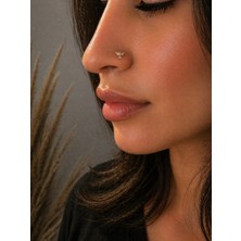 Sarezza Gold Altın Anka Kuşu Figür Geçmeli Hızma Burun Piercing (14 Ayar)
