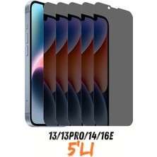 PSGT Iphone 13/13 PRO/14/16E Uyumlu Tam Kaplayan Hayalet Seramik Ekran Koruyucu Kırılmaz Cam Filmi