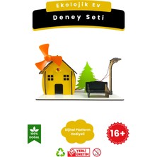 Lapin Deney Atölyesi Ekolojik Ev – Kendin Yap Dıy Deney Bilim Seti