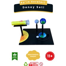 Lapin Eğitim Hizmetleri Ayın Evreleri – Kendin Yap Dıy Deney Bilim Seti