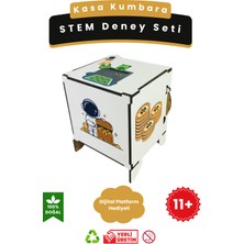 Lapin Deney Atölyesi Kasa Kumbara – Kendin Yap Stem Bilim ve Deney Seti