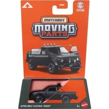 Matchbox Moving Parts Alpha Wolf Electric Truck Açılır Kapı Detaylı 1:64 Model Araba