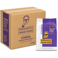 Kurukahveci Mehmet Efendi Ethıopia 250 Çekirdek 12'li