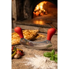 Lazbisa Silver Serisi Pizza Börek Pide Bıçağı Kıyma Bıçağı Mutfak Bıçak ( MFT-458 )