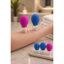 BBS Vakumlu Masaj Kupası 1 Adet - Silikon Başlıklı Selülit Giderici Masaj Aparatı (5.5 cm x 3 Cm)
