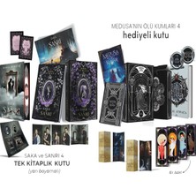 Ephesus Yayınları Saka ve Sanrı 2 Ciltli ve Medusa'nın Ölü Kumları 4 Hediyeli Kutu Tek Kitap (Maral Atmaca) 2li Set