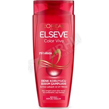 3 Adet Elseve Şampuan Colorvive 300 ml
