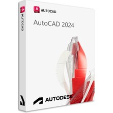 Autodesk Autocad 2024 - 3 Pc - 3 Yıl Full Sürüm