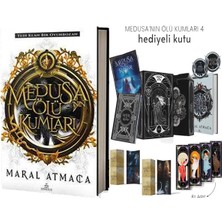 Ephesus Yayınları Yaralasar 4 Ciltli ve Medusa'nın Ölü Kumları 4 Hediyeli Kutu Tek Kitap (Maral Atmaca) 2li Set