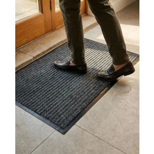 Dekoset Home Xt Nem ve Toz Alıcı Gri Dış Kapı Paspası 80X120