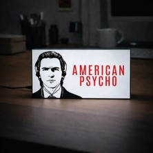 Gişe Arts Masa Lambası - American Psycho Adaptörlü Dekoratif & Hediyelik Lamba