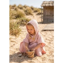 Caline Baby 4 Katlı Premium %100 Pamuk Rahat Bebek Pançosu| 1-2 Yaş | Pembe