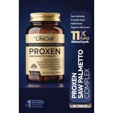 Life Cell Proxen | Saw Palmetto Complex | Cüce Palmiye, Bal Kabağı ve Beta Glukan Içeren Takviye Edici Gıda