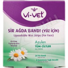 Vi-Vet Sir Ağda Bandı Yüz Için Azulen