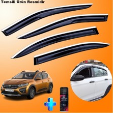 Caraks Sandero Stepway Mügen Cam Rüzgarlığı Abs Nikelajlı Cam Rüzgarlığı 2021 Sonrası 4lü+Ebrayn 150ML Koku