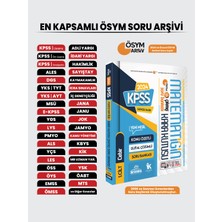 Karakutu Yayınları KPSS Matematiğin Kara Kutusu 1. Cilt Konu Özetli Dijital Çözümlü ÖSYM Çıkmış Soru Havuzu Bankası