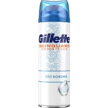 Gillette Skinguard Hassas Ciltler İçin Tıraş Jeli 250 ml Cilt Koruma Özelliği ile Erkekler İçin