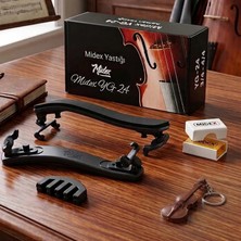 Midex YG-24 Çocuk Kemanı Yastığı 1/4 ve 1/2 Uyumlu (Reçine Hediye)