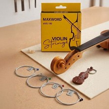 Maxword MVS-140 Profesyonel Keman Teli (1 Takım)
