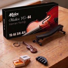 Midex YG-44R Keman Yastığı Profesyonel (Adet) 4/4 ve 3/4 Uyumlu (Reçine Hediye)
