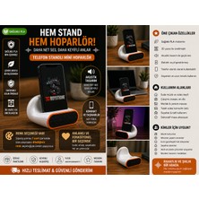 3D Boyuthane Telefon Standlı Akustik Hoparlör – Ses Yükseltici Telefon Tutucu
