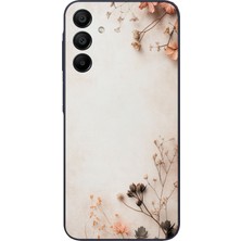 Le Balvo Samsung Galaxy A15 Uyumlu Kuru Dallar Baskılı Silikon Kılıf