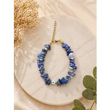 Lapis Lazuli (Lacivert Taşı) Tarih Boyunca Krallık, Bilgelik ve Güç Taşı Olarak Bilinen Çok Özel Bir Doğal Taş Bileklik